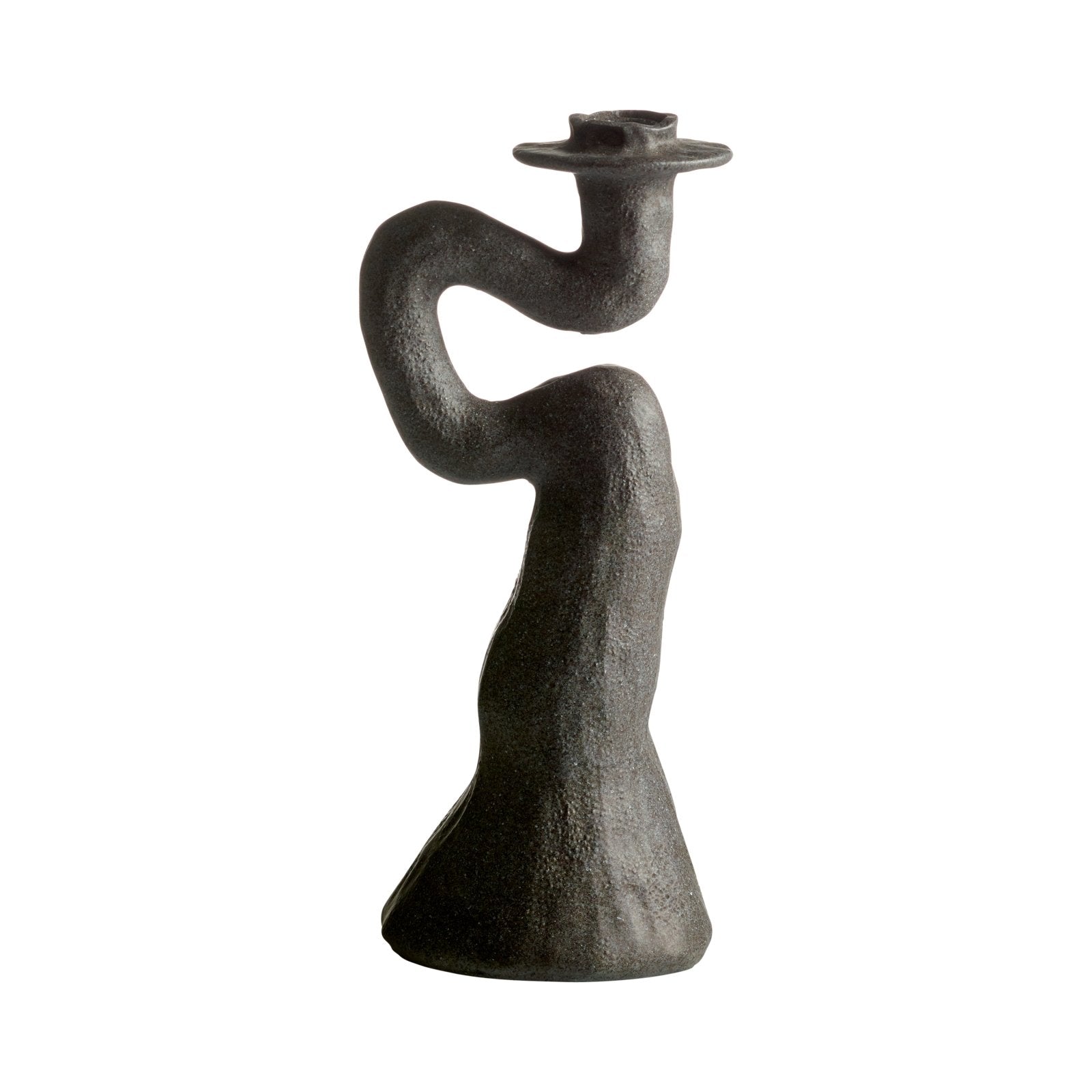 Mogihome Ljusstake Snoddas Hög, Grå - Azalea Home