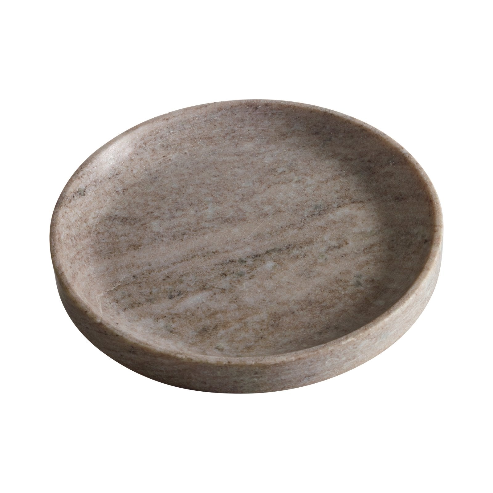Mogihome Runt Fat Marmor Ø31, Beige - Azalea Home