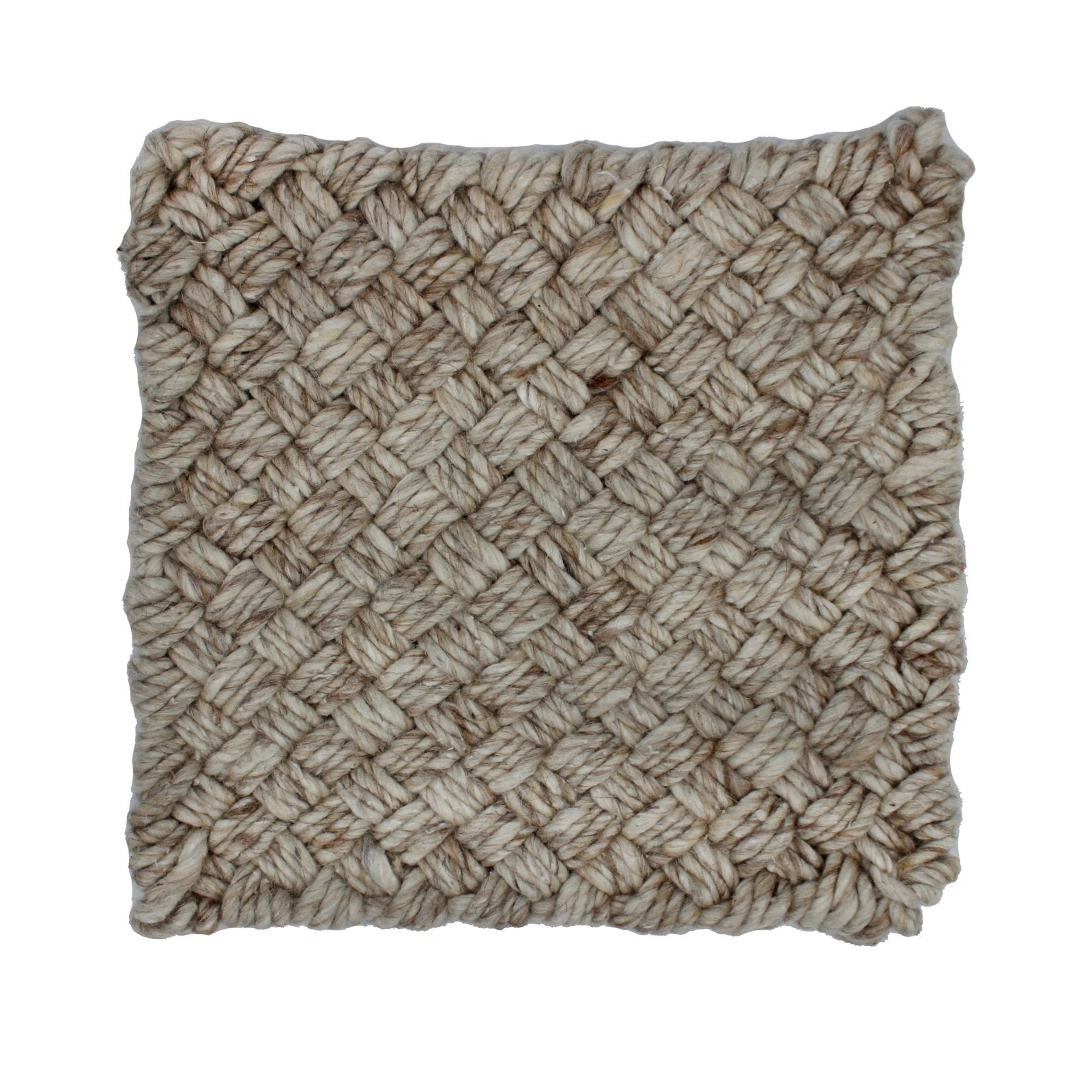 Mogihome Sittdyna Loke 35x35, Toffee Melange - Azalea Home
