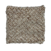 Mogihome Sittdyna Loke 35x35, Toffee Melange - Azalea Home