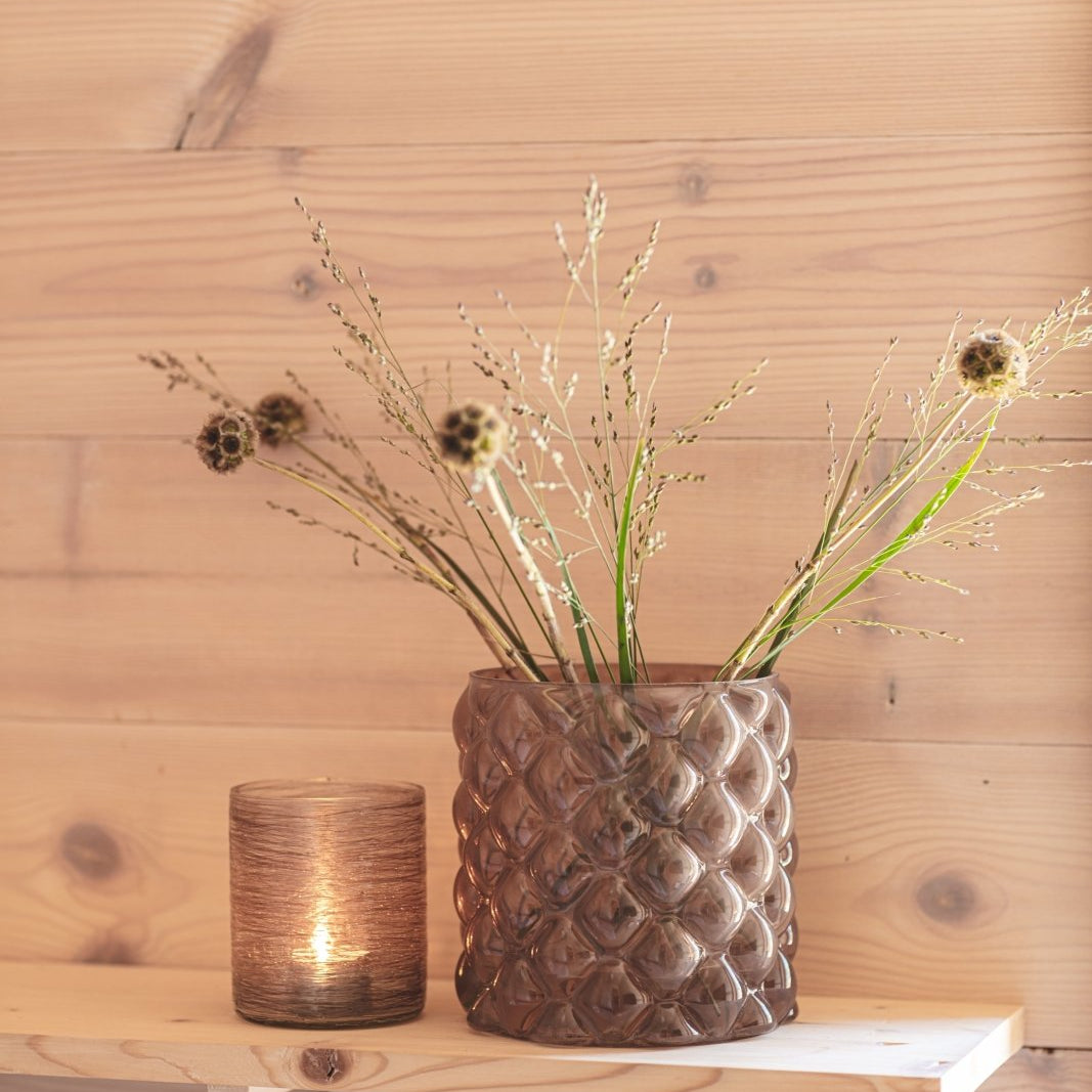 Mogihome Vas Bibbi, Beige - Azalea Home