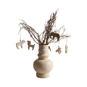 Mogihome Vas Mimosa Hög, Creme - Azalea Home