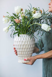 Mogihome Vas Nimbus, Creme - Azalea Home