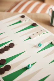 OYOY LIVING Backgammon, Grön - Azalea Home