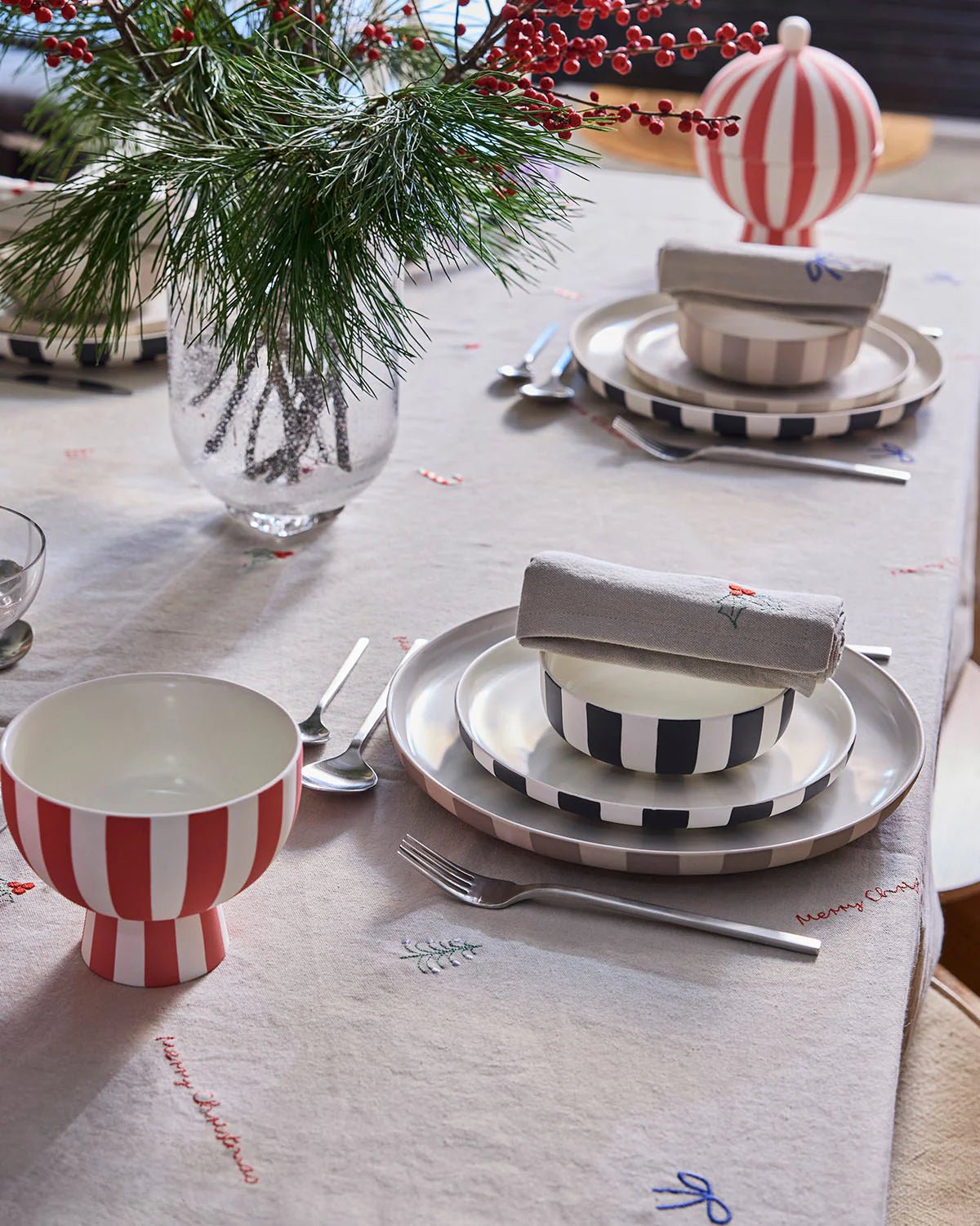 OYOY LIVING Duk Christmas, 250x140 cm, Clay - Azalea Home