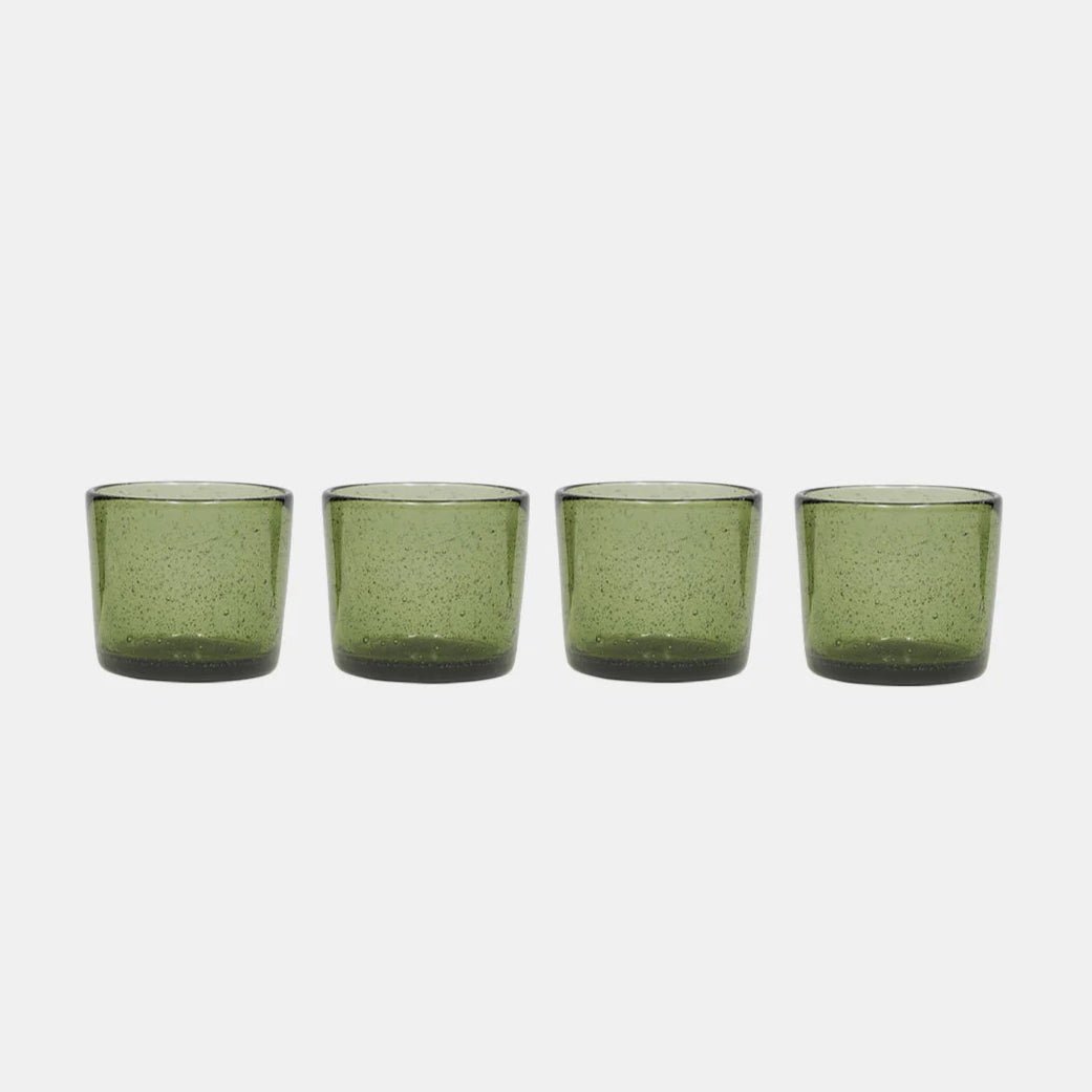 OYOY LIVING Kuki Glas, 4 - Pack, Grön - Azalea Home