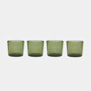 OYOY LIVING Kuki Glas, 4 - Pack, Grön - Azalea Home