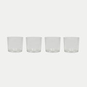 OYOY LIVING Kuki Glas, 4 - Pack, Klar - Azalea Home