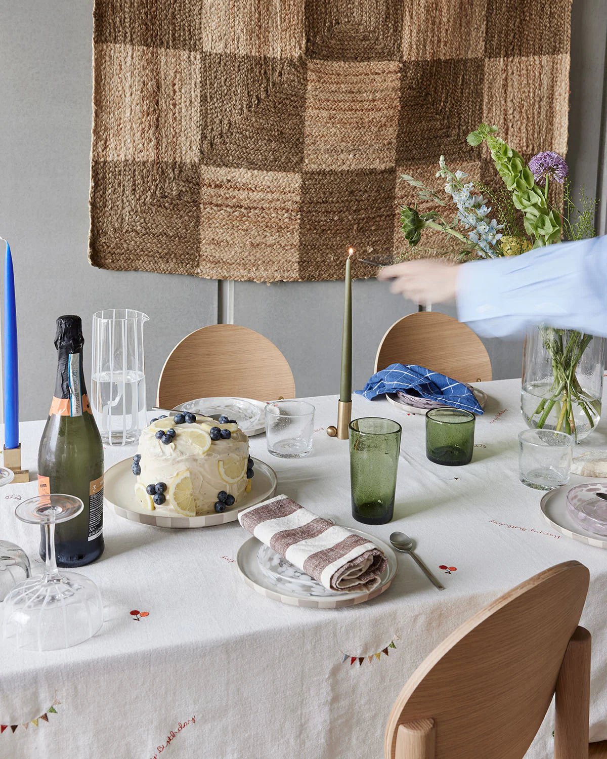 OYOY LIVING Kuki Highball Glas, 4 - Pack, Grön - Azalea Home