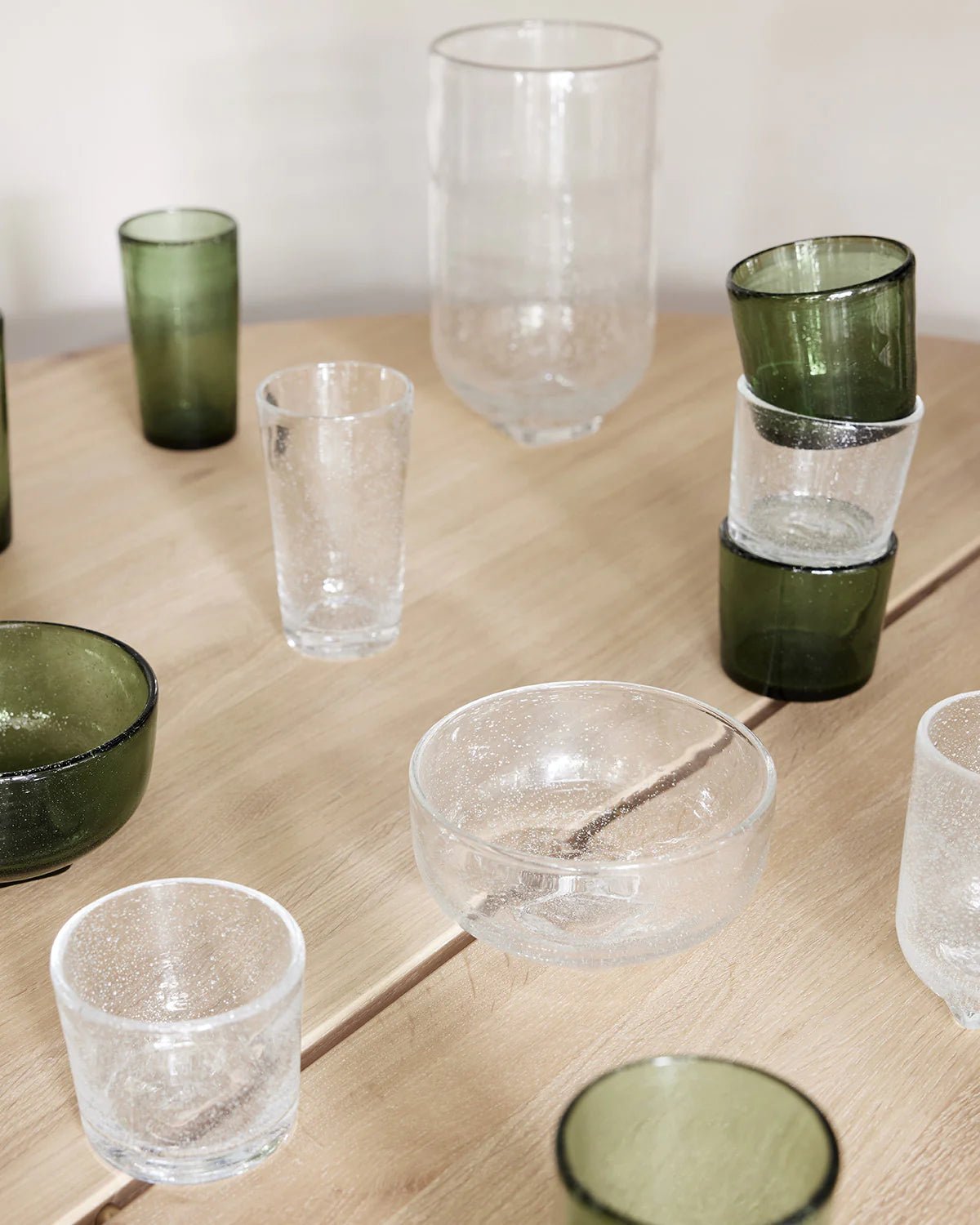 OYOY LIVING Kuki Skål Ø14cm, Grön - Azalea Home