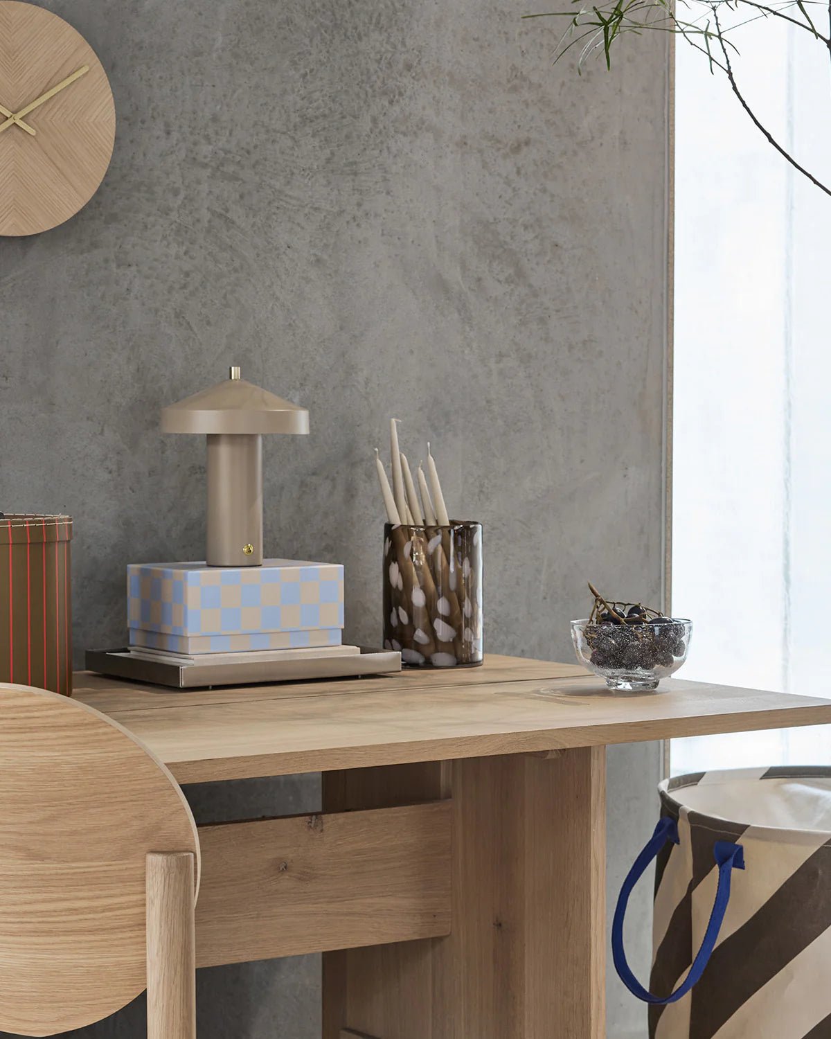 OYOY LIVING Kuki Skål Ø14cm, Klar - Azalea Home