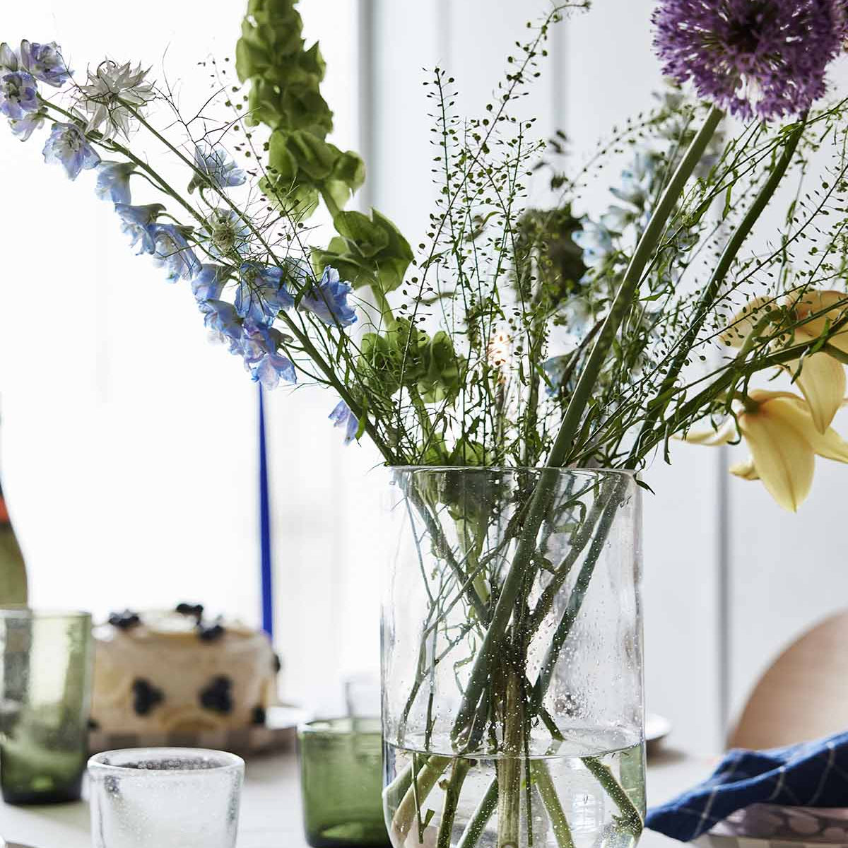 OYOY LIVING Kuki Vas H17cm, Klar - Azalea Home