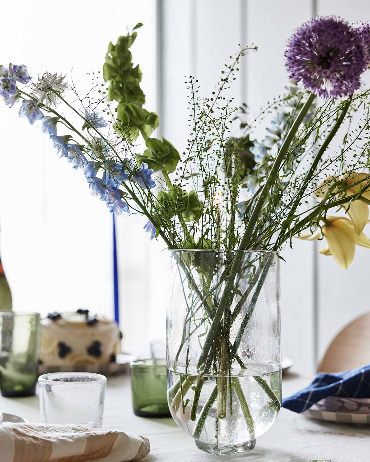 OYOY LIVING Kuki Vas H17cm, Klar - Azalea Home