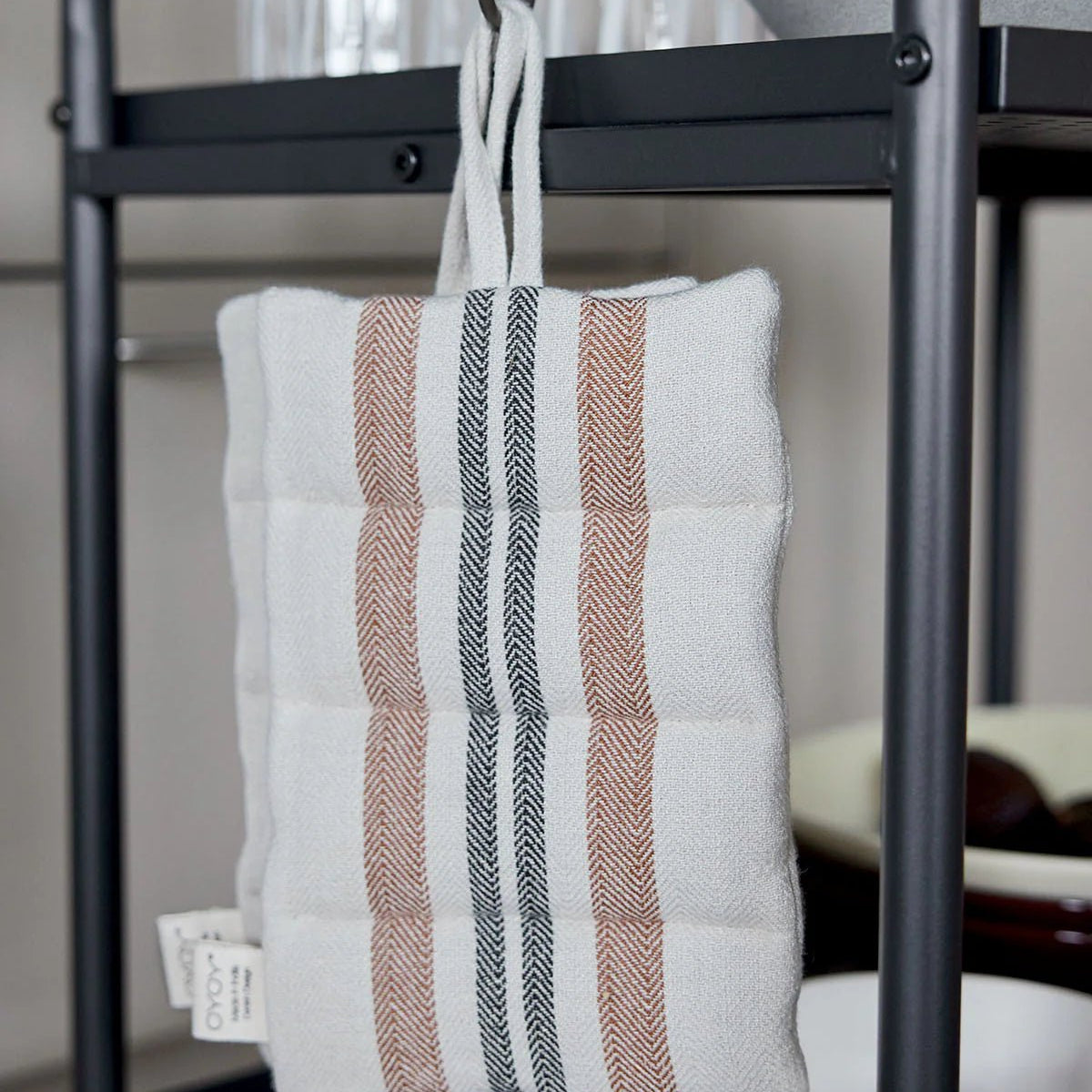 OYOY LIVING Linu Grytlapp, 2 - Pack, Caramel - Azalea Home