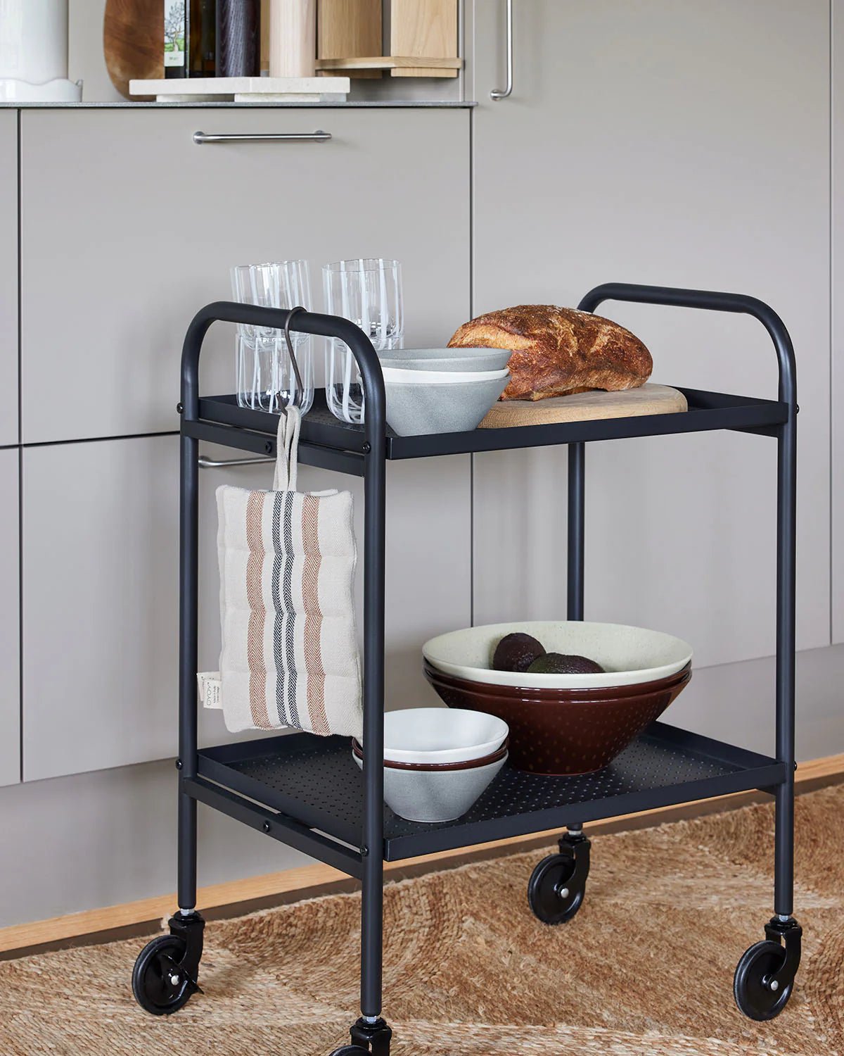 OYOY LIVING Linu Grytlapp, 2 - Pack, Caramel - Azalea Home