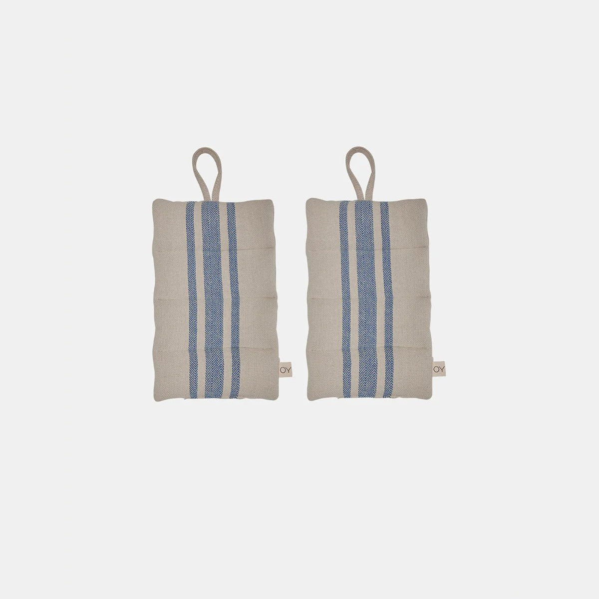OYOY LIVING Linu Grytvante, 2 - Pack, Blå - Azalea Home