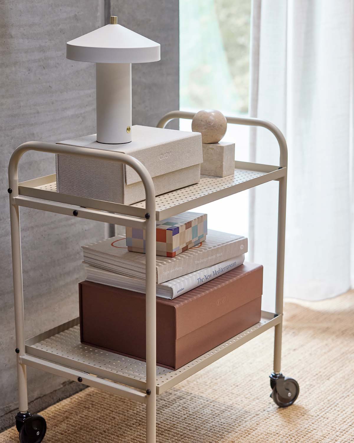 OYOY LIVING Maki Serveringsvagn, Clay - Azalea Home