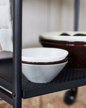 OYOY LIVING Maki Serveringsvagn, Svart - Azalea Home