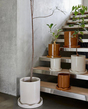 OYOY LIVING Nami Kruka med Fat Ø27cm, Bärnsten - Azalea Home