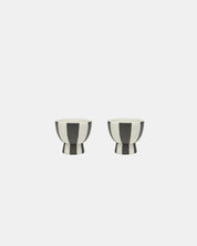 OYOY LIVING Toppu Äggkopp, 2 - Pack, Vit - Azalea Home