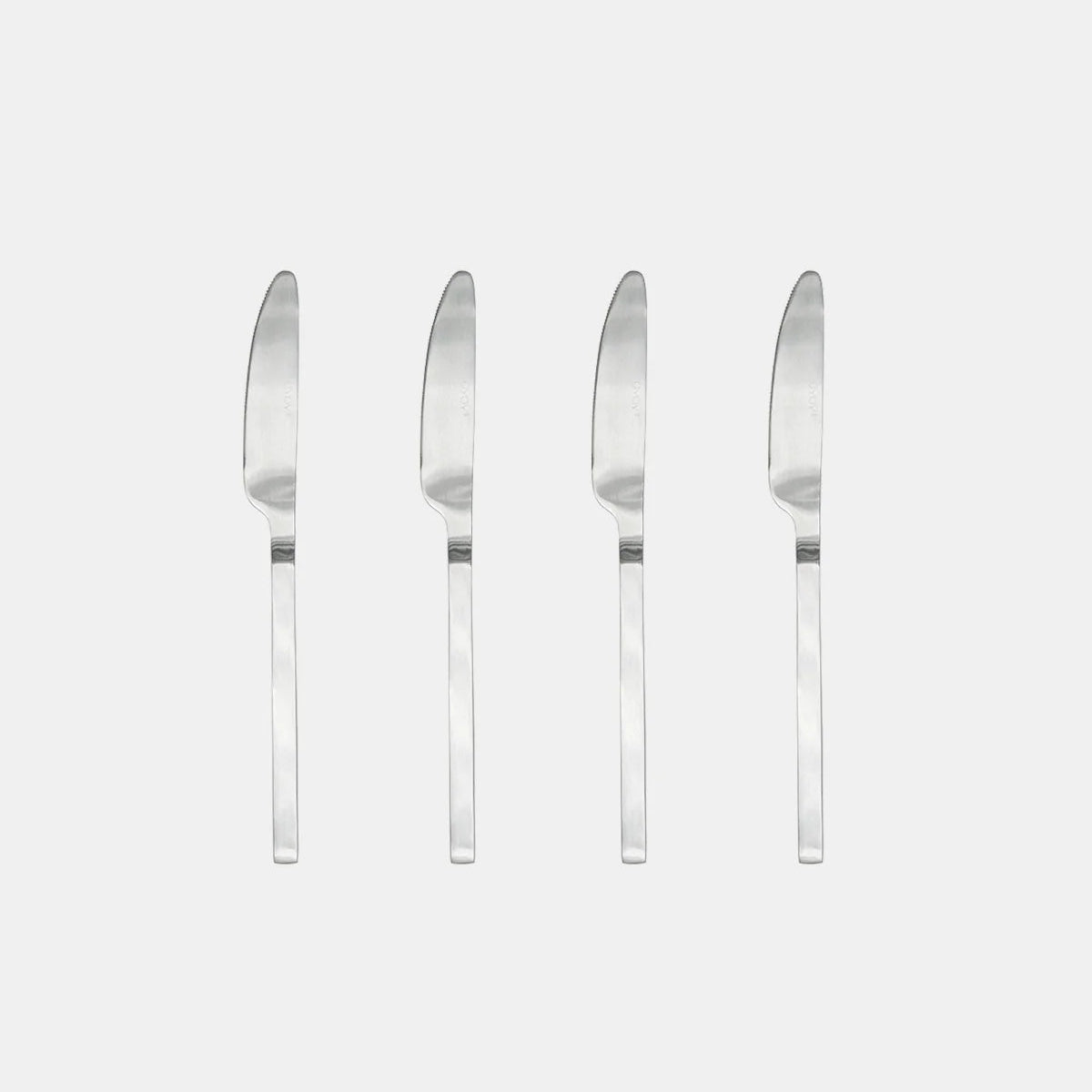 OYOY LIVING Yuka Kniv, 4 - Pack, Borstat stål - Azalea Home