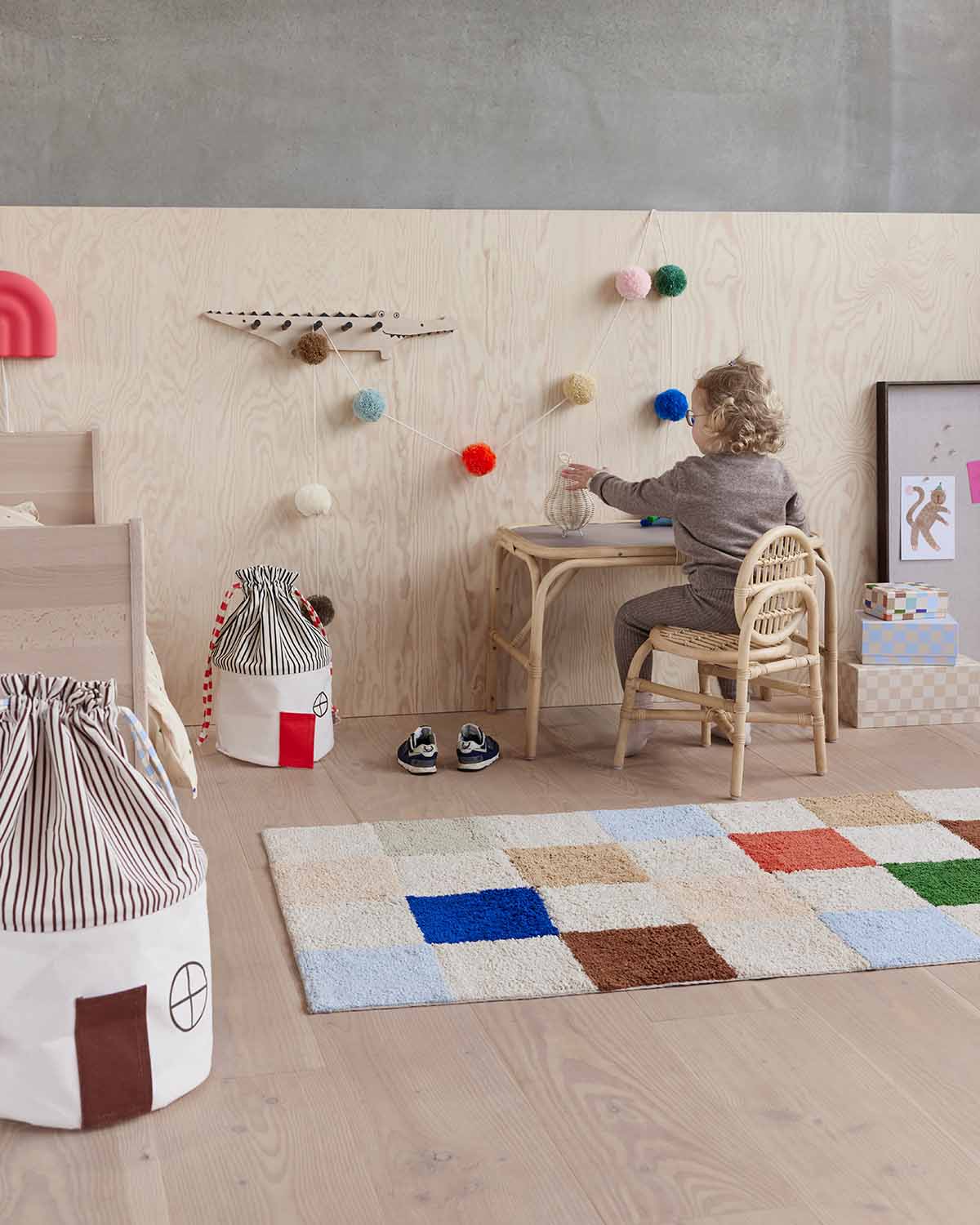 OYOY MINI Koya Förvaringskorg, Nutmeg - Azalea Home