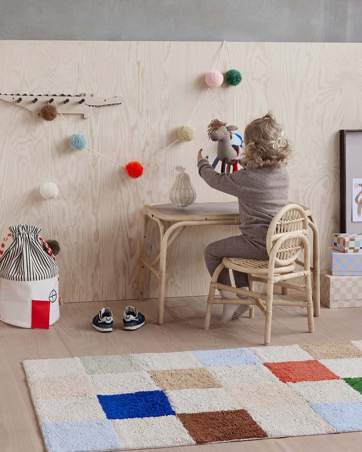 OYOY MINI Nana Mini Barnbord, Natur - Azalea Home