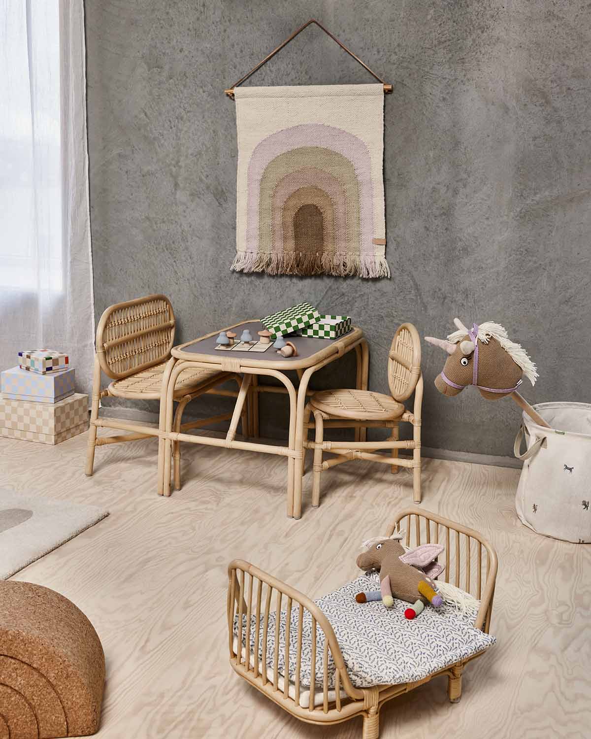 OYOY MINI Nana Mini Barnstol, Natur - Azalea Home