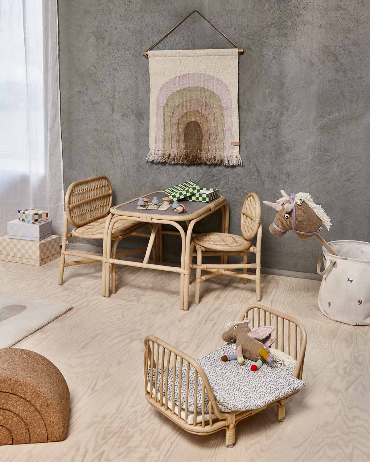 OYOY MINI Nana Mini Dockssäng, Natur - Azalea Home