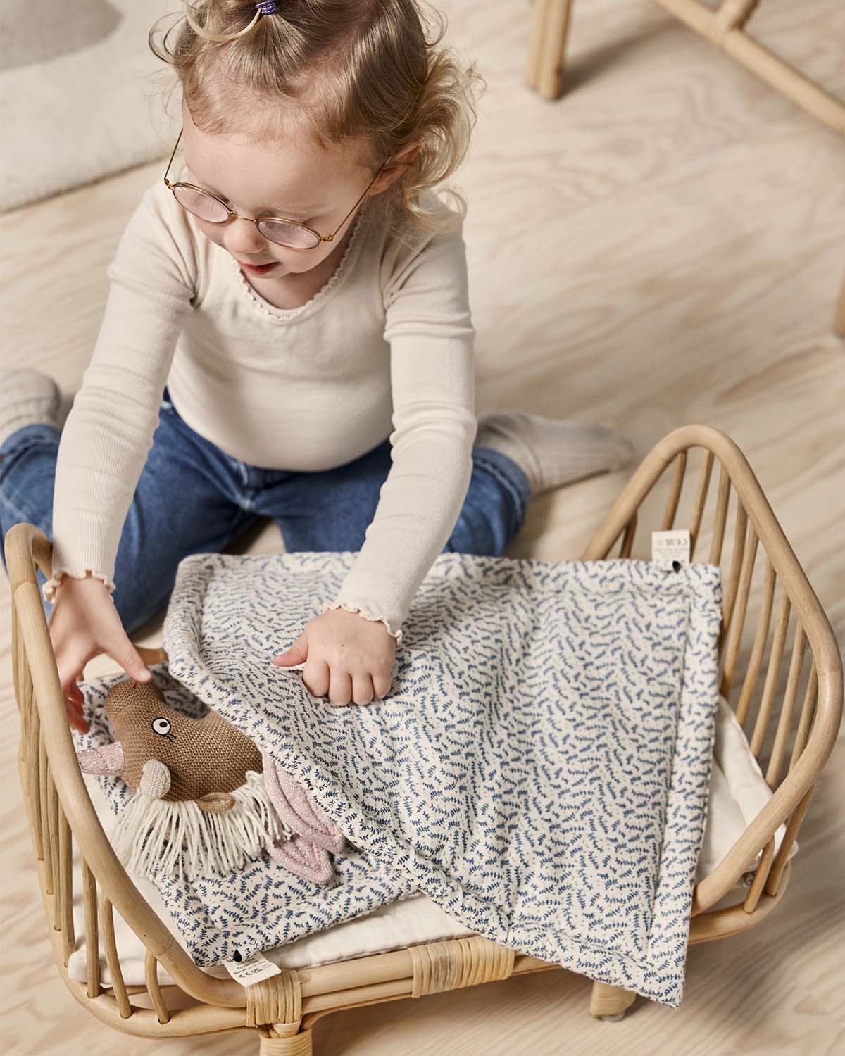 OYOY MINI Nana Mini Dockssäng, Natur - Azalea Home