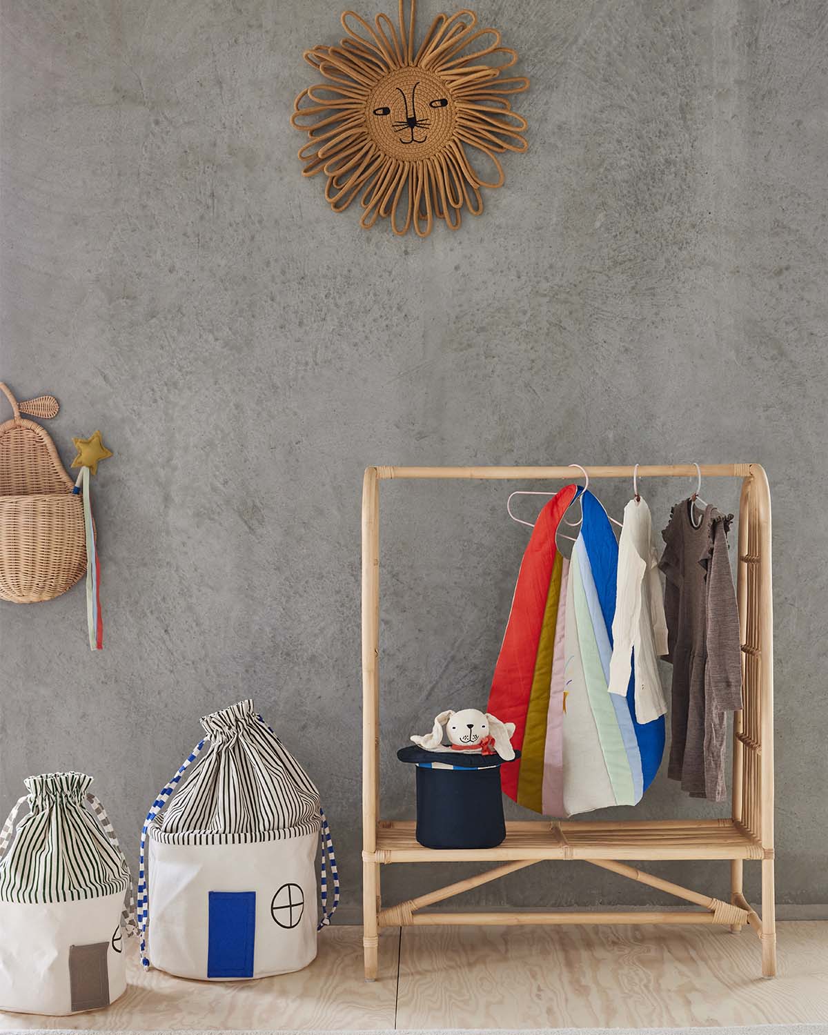 OYOY MINI Nana Mini Klädhängare, Natur - Azalea Home