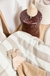 OYOY MINI Shima Bäddset Baby 70x100, Clay - Azalea Home