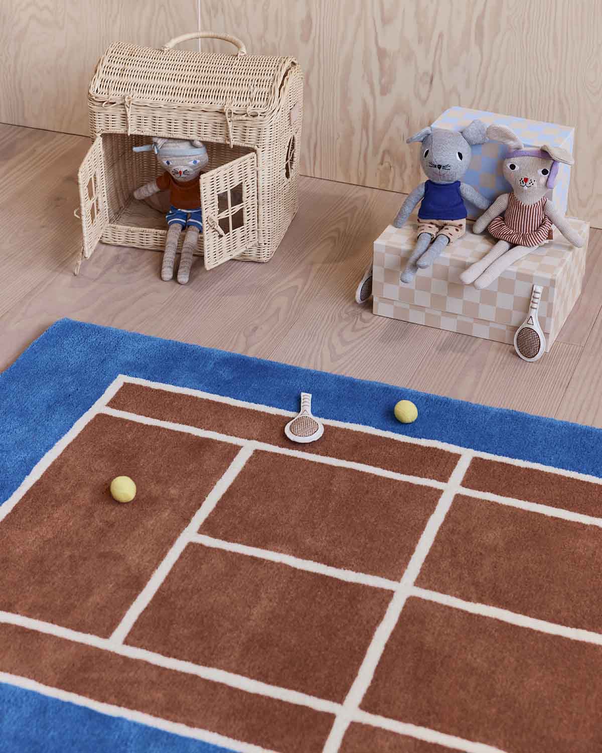 OYOY MINI Tennis Barnmatta, Caramel - Azalea Home