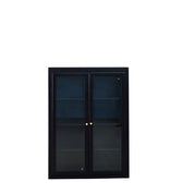 Ellenia Väggskåp H110xW20xL80, Svart