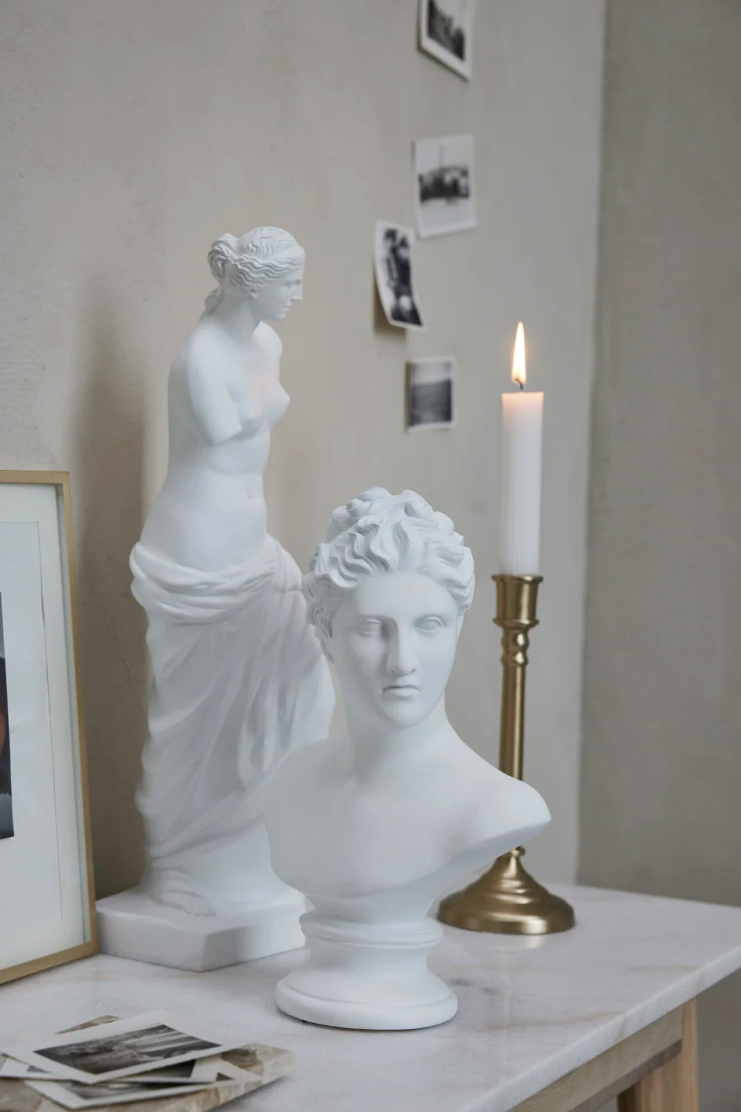 Statia Figur H46, Vit