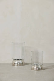 Sandia Ljuslykta Ø14X20,7, silver/klar