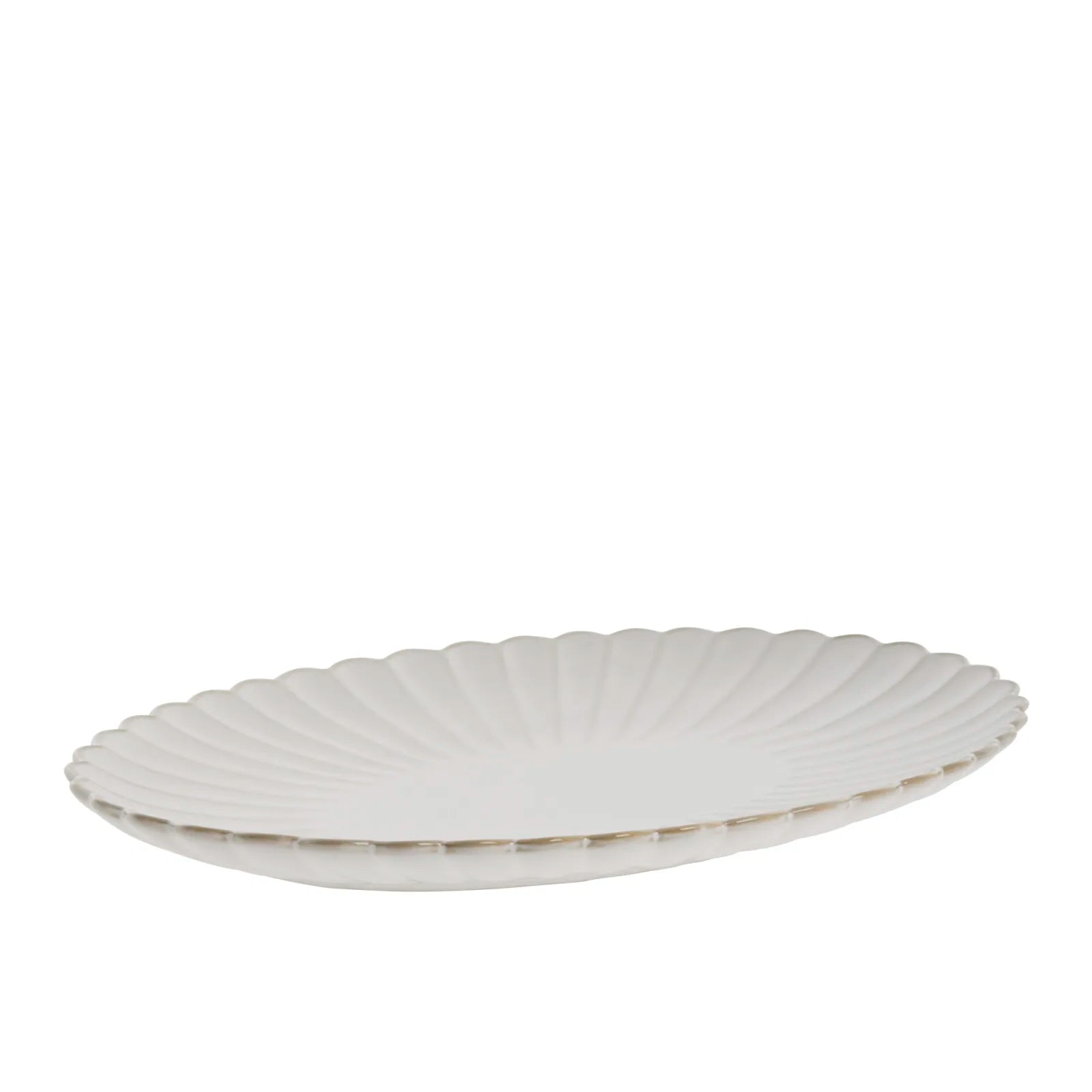 Camille Serveringsfat 36x25.5, Off white