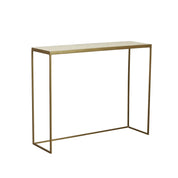 Marcera Konsolbord 100cm, Linen / Guld