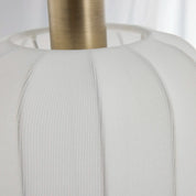 Sashie golvlampa H160, Vit / Guld