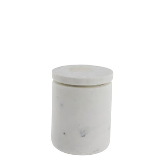 Ellia burk 11,5x9 marmor, Vit