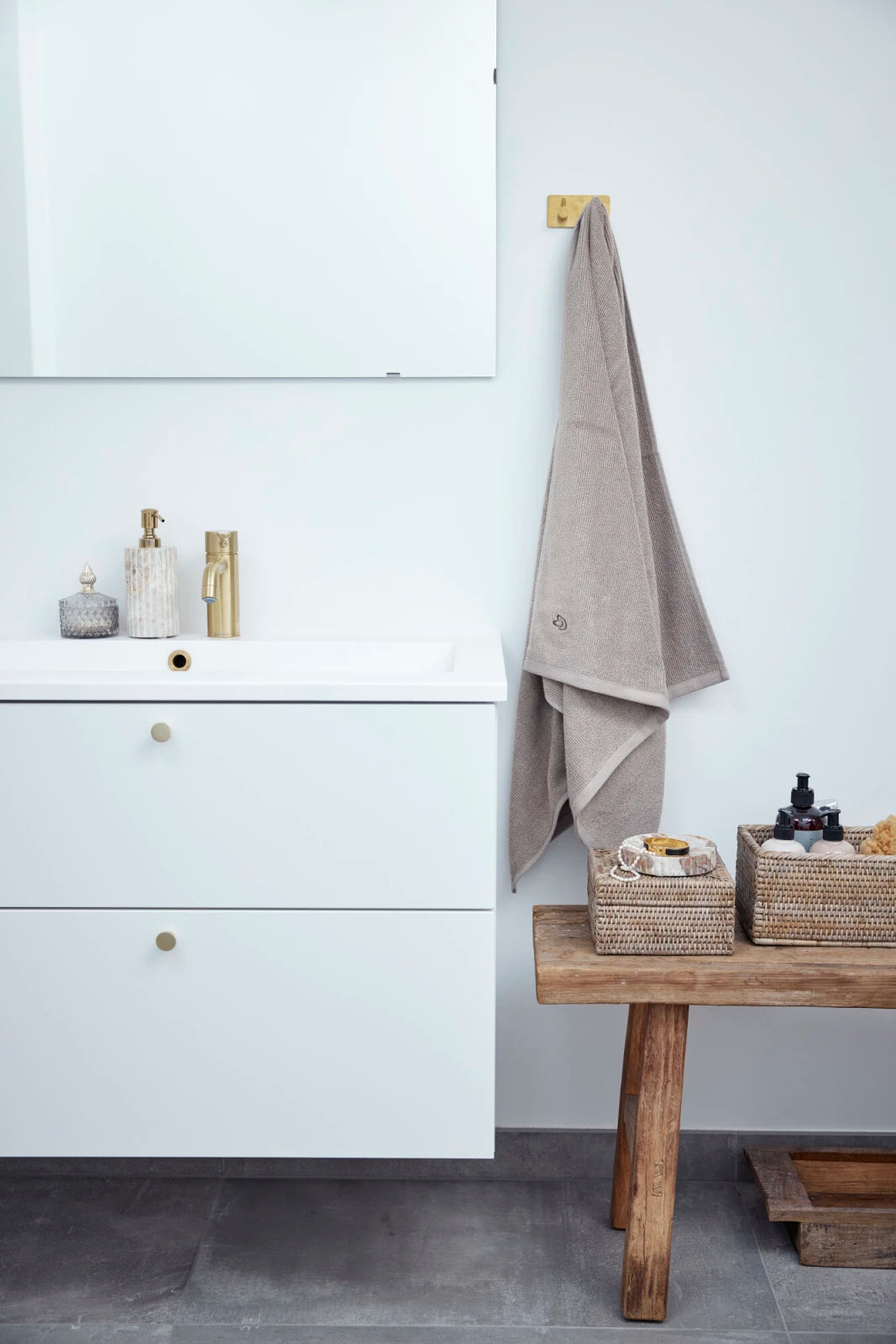 Eliana Tvålfat Marmor Ø12, Linen