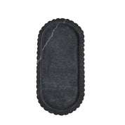 Eliana bricka marmor 25x12.5, Svart