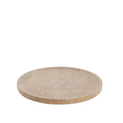 Travina bricka Ø25,5 cm, Beige