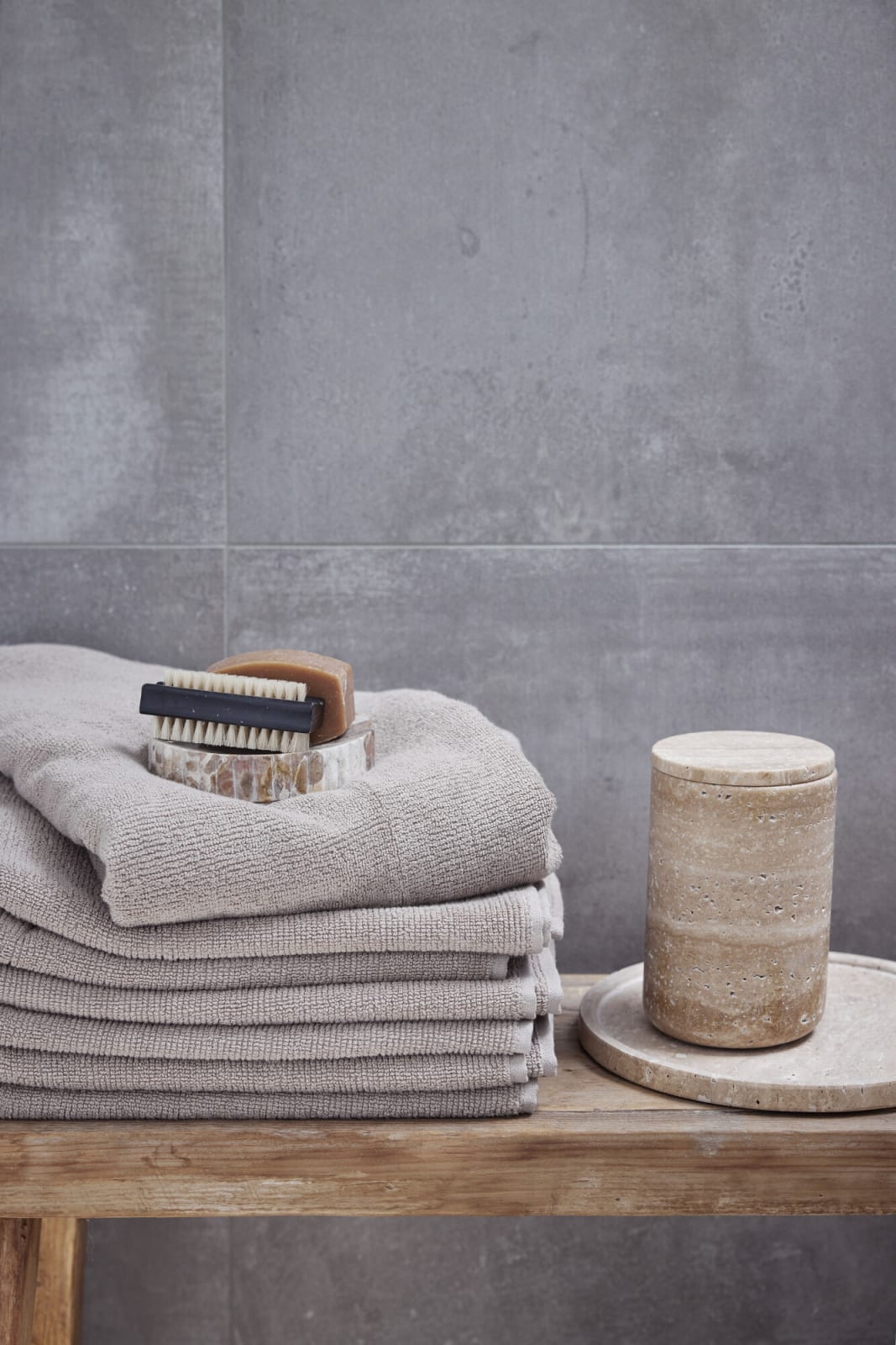 Travina burk, Beige