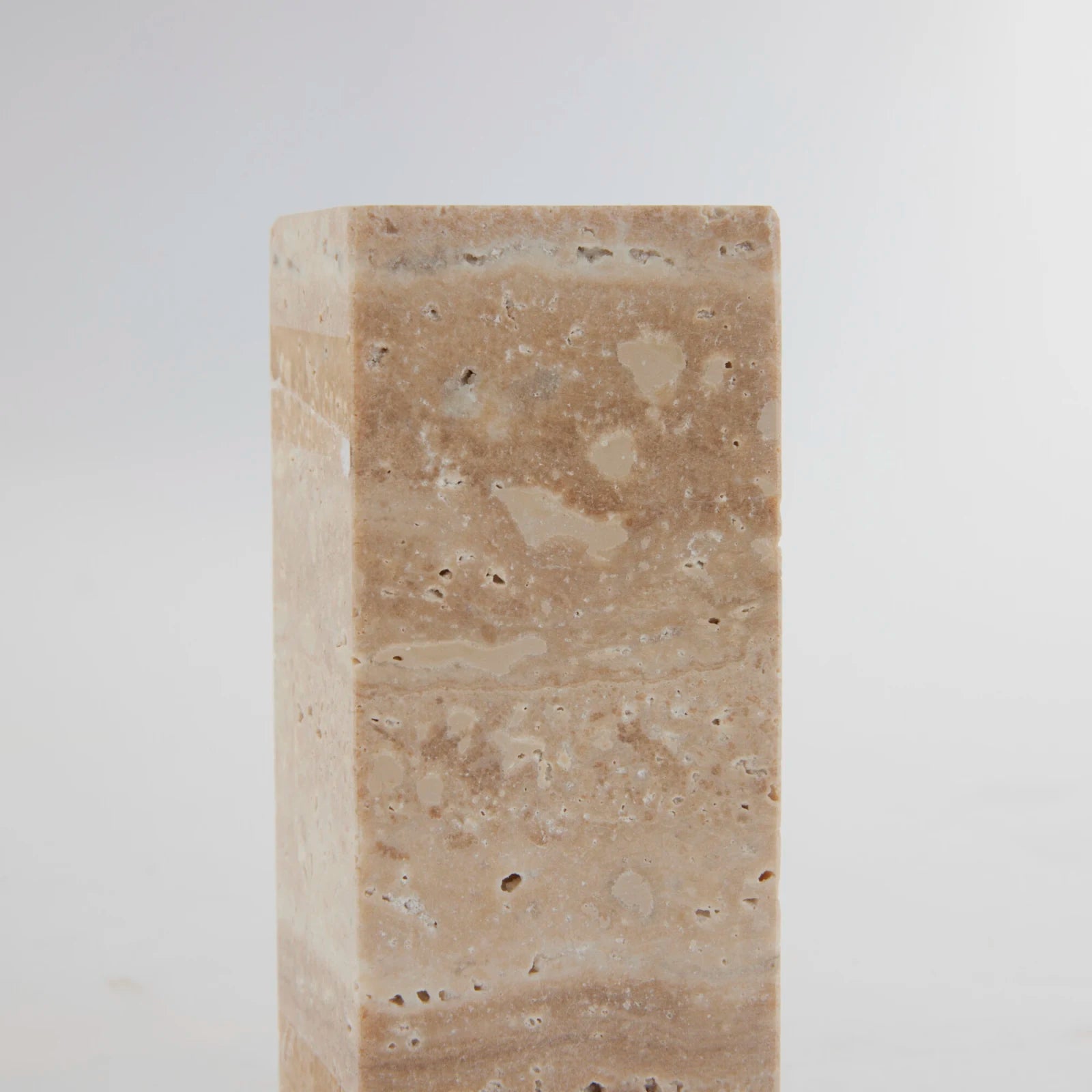Travina ljusstake H10cm, Beige