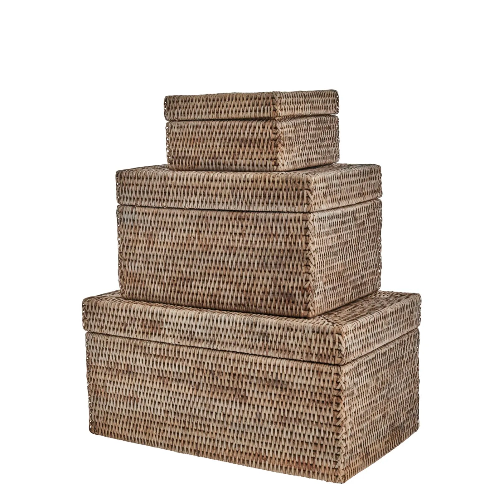 Norah box 18x18, Natur