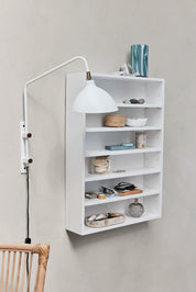 Sofinna vägglampa 48 cm, Vit