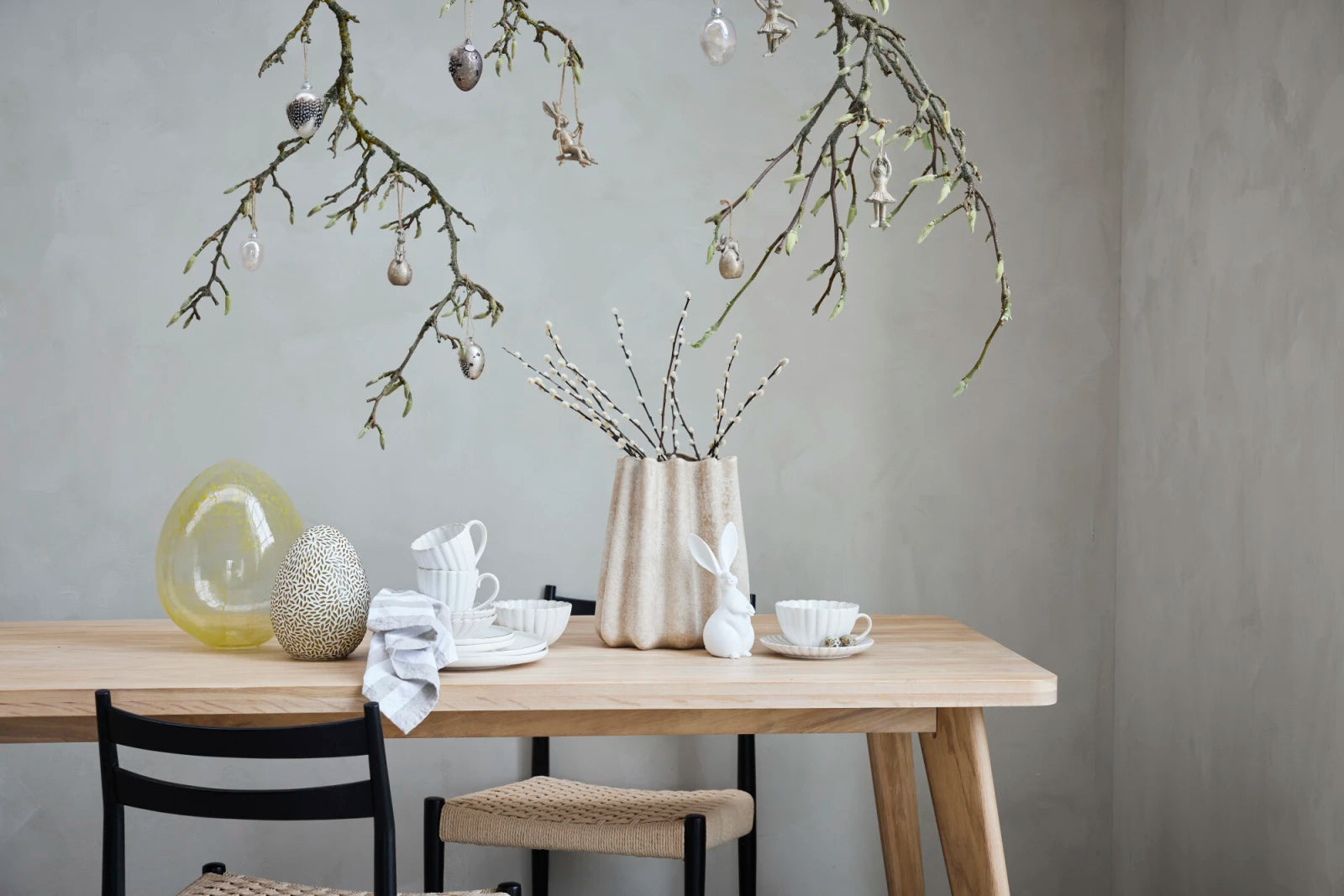 Valina vas H30cm, Beige