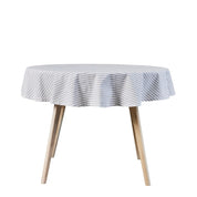 Olivia rund duk Ø140 cm, Off White / Linen