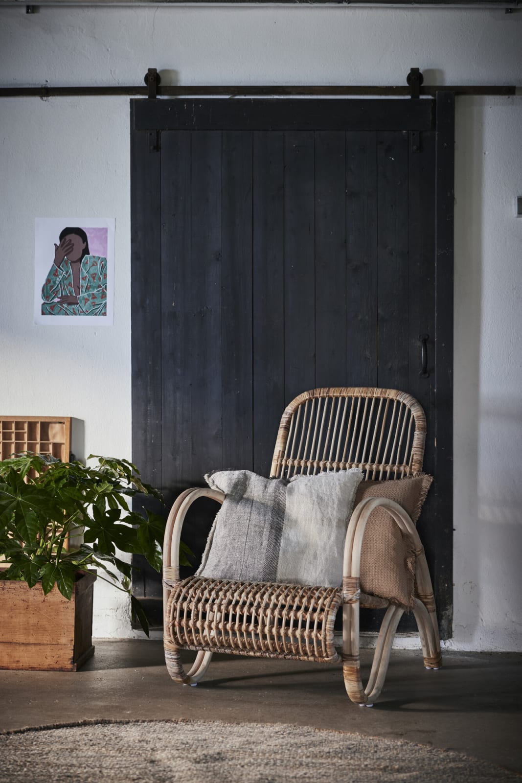 Ana Prydnadskudde 50x50, Grå